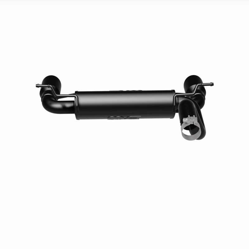 Magnaflow 19388 MagnaFlow 2018+ Jeep Wrangler 3.6L Dual Black Tip Axle-Back Exhaust