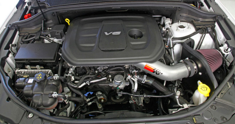 K&N Engineering 77-1572KS K&N 2016 Jeep Grand Cherokee V6-3.6L Performance Intake Kit