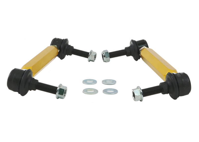 Whiteline KLC140-235 Universal Swaybar Link Kit-Heavy Duty Adjustable 10mm Ball Joint
