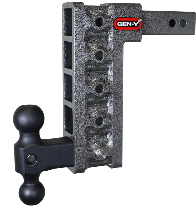 GEN-Y Hitch GH-315 Gen-Y Mega Duty 2in Shank 10in Drop 1.5K TW 10K Hitch w/GH-031 Dual-Ball