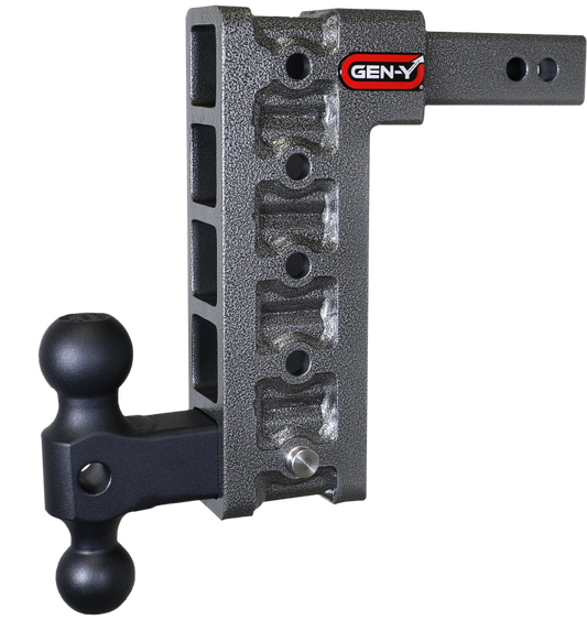 GEN-Y Hitch GH-315 Gen-Y Mega Duty 2in Shank 10in Drop 1.5K TW 10K Hitch w/GH-031 Dual-Ball