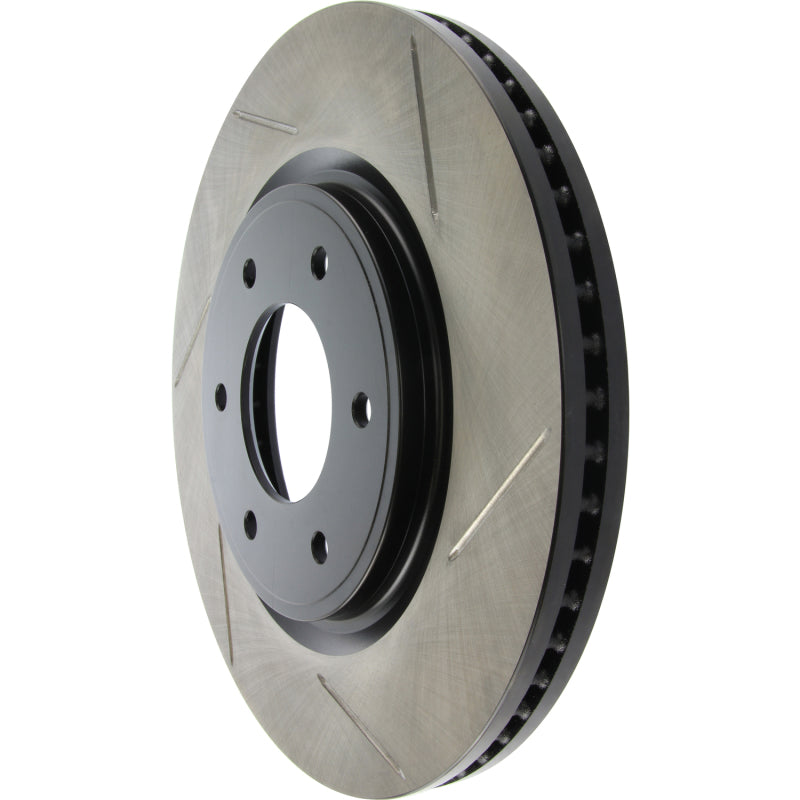 Stoptech 126.42099SL StopTech Power Slot 08-09 Infiniti QX4/QX56 / 07-09 Nissan Armada Left Front Slotted Rotor