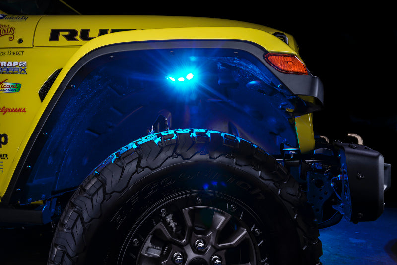 ORACLE Lighting 5895-339 Oracle Underbody RGB+W Wheel Well Rock Light Kit - 4 PCS - ColorSHIFT