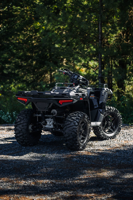 MBRP AT-6502SP 01-05 Polaris Sportsman 400 / 06-07 Sportsman 450 Slip-On Combination Exhaust w/Sport Muffler