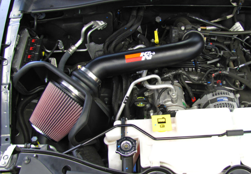 K&N Engineering 77-1562KTK K&N 10-11 Jeep Liberty 3.7L V6 High Flow Performance Intake Kit