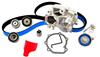 Gates TCKWP328RB Subaru 06-07 WRX & 04-10 STi & 05-09 LGT Perf Racing Timing Belt Component Kit w/ Water Pump