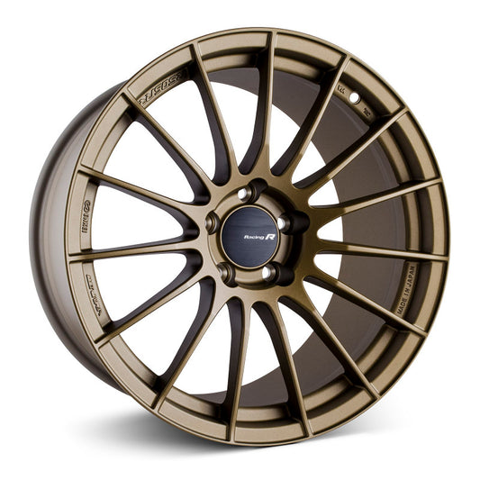 Enkei 484-895-6522GG RS05-RR 18x9.5 22mm ET 5x114.3 75 Bore Titanium Gold Wheel (MOQ 40)