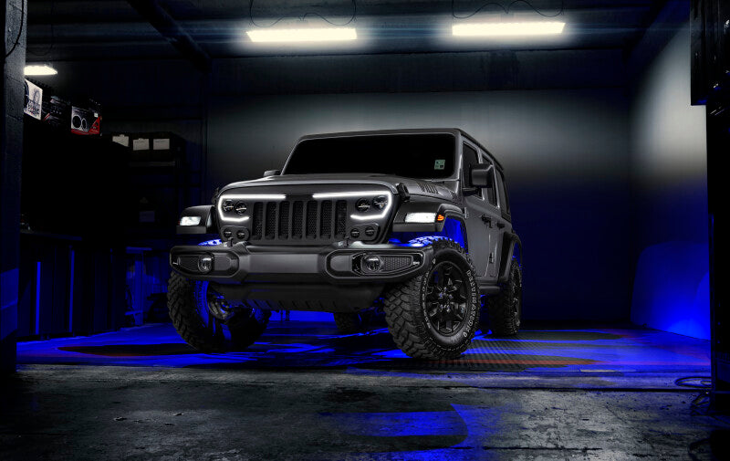 ORACLE Lighting 5837-PRO Oracle VECTOR Series Full LED Grille - Jeep Wrangler JL/JT - NA