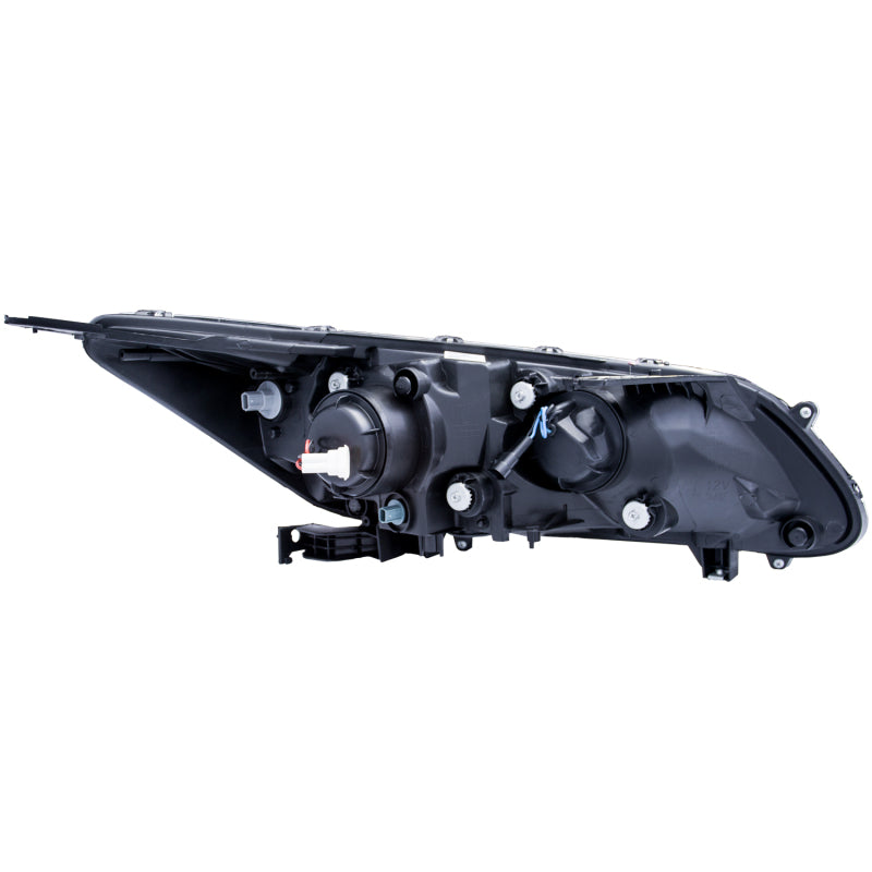 ANZO 121492 2013-2015 Honda Accord (4dr ONLY) Projector Headlights w/ U-Bar Black