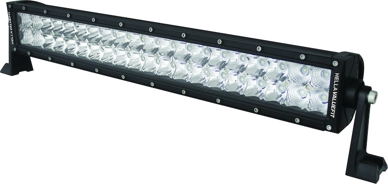 Hella 357208101 Value Fit Sport 22in - 120W LED Light Bar - Dual Row Combo Beam