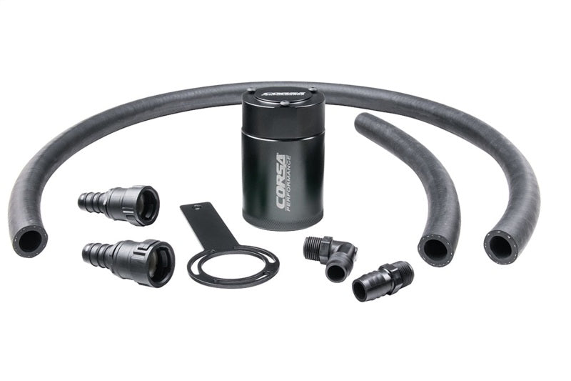 CORSA Performance CC0002 Corsa 2018-2025 Jeep Wrangler JL & JLU / Gladiator JT (3.6L) Oil Catch Can