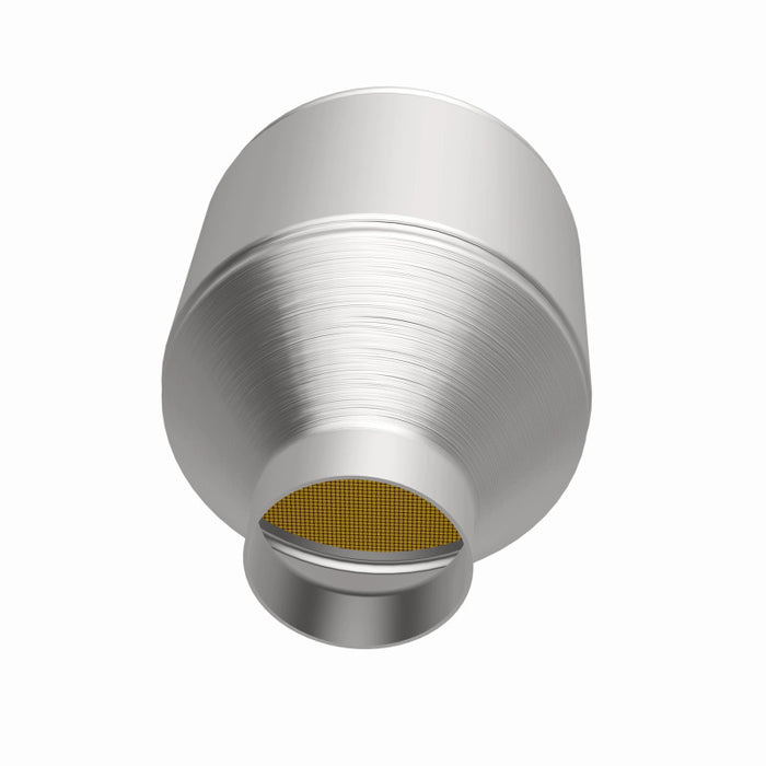 Magnaflow 51655 MagnaFlow Conv Univ 2.25in Inlet/Outlet Center/Center Round 3in Body L x 5in W x 8.75in Overall L
