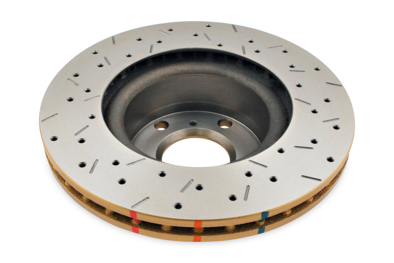 DBA 42164XS 15-20 Ford Mustang GT (w/352mm Frt Rotor w/o Perf Pkg) Front 4000 Series Drilled & Slotted Rotor