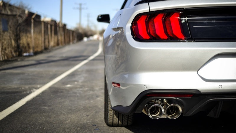 CORSA Performance 21002BLK Corsa 2018-2023 Ford Mustang GT Fastback 5.0L 3in Sport Axle-Back Exhaust w/ 4in Black Tips