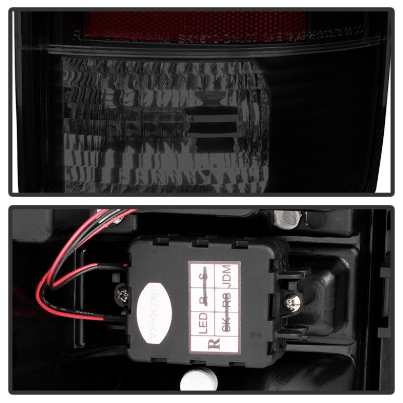 SPYDER 5078001 Spyder Chevy Suburban/Tahoe 1500/2500 00-06 LED Tail Lights Black Smoke ALT-YD-CD00-LED-BSM