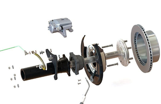 Pedders PED-PBCK006 05-20 Toyota Tacoma (6 Lug) Rear Brake Conversion Kit