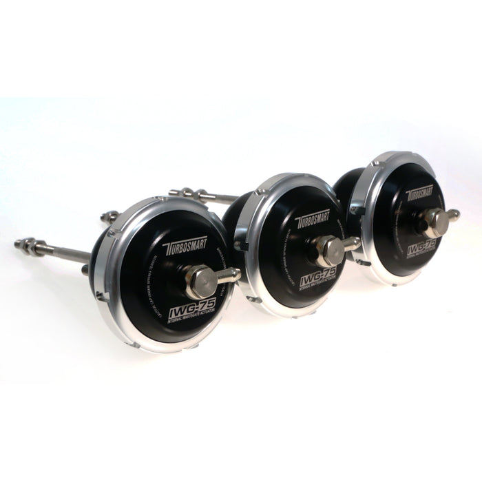 Turbosmart TS-0620-2142 Universal IWG75 Borg Warner EFR B1 Twin Scroll 140mm Rod Black 14PSI IWG