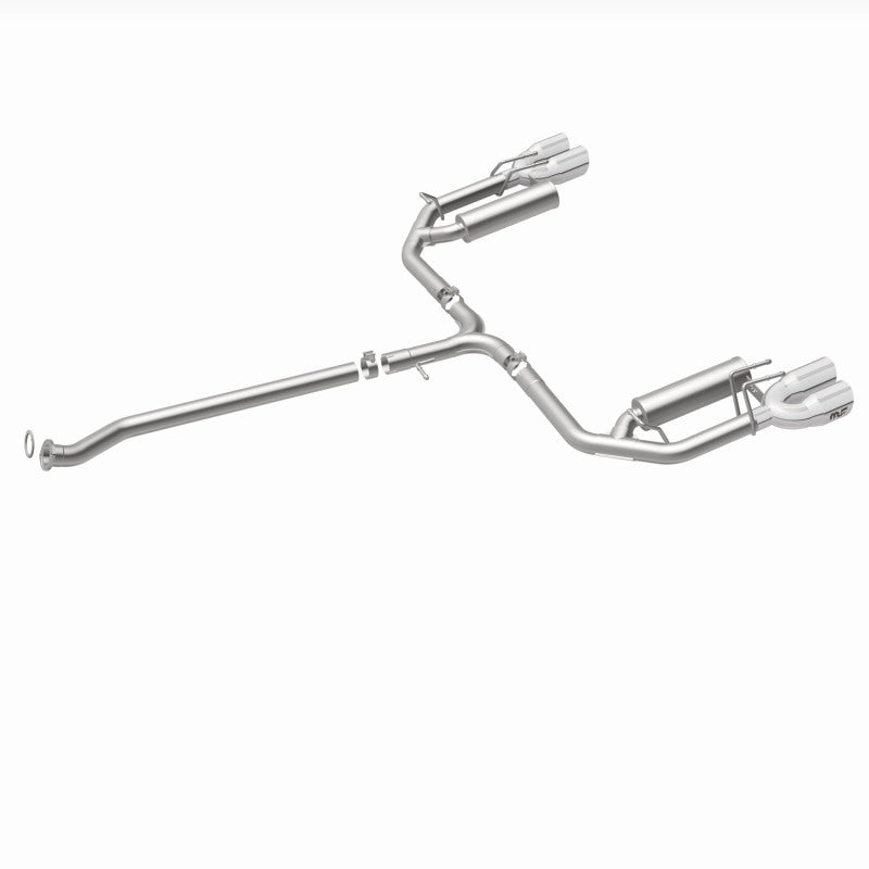 Magnaflow 19494 MagnaFlow 18-19 Toyota Camry XSE 2.5L (FWD) Street Series Cat-Back Exhaust w/4in Polished Quad Tips