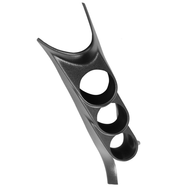 AutoMeter 12128 Autometer 05-09 Ford Mustang 52mm Black Triple Pillar Pod