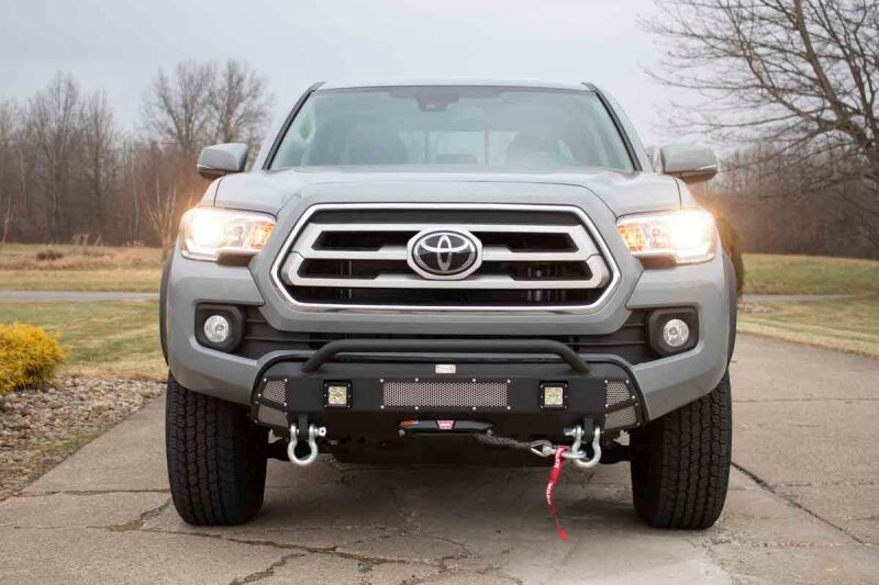 Fishbone Offroad FB21311 2016+ Toyota Tacoma Center Stubby Front Bumper