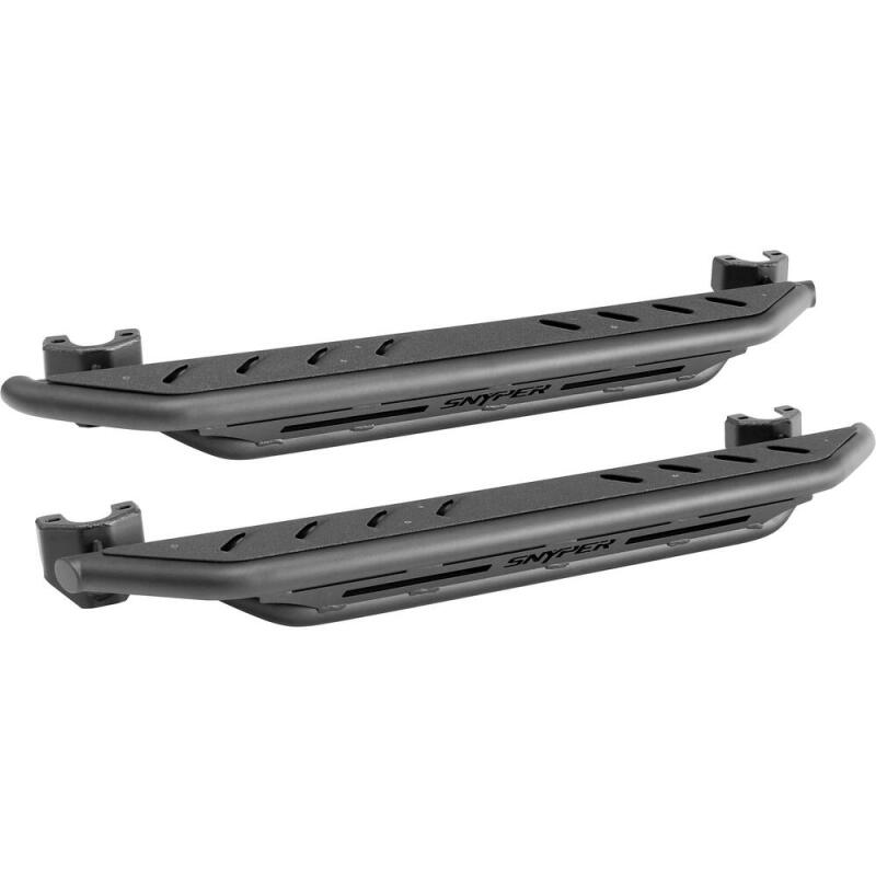 Westin 42-6005 /Snyper 07-17 Jeep Wrangler Triple Tube Rock Rail Steps - Textured Black