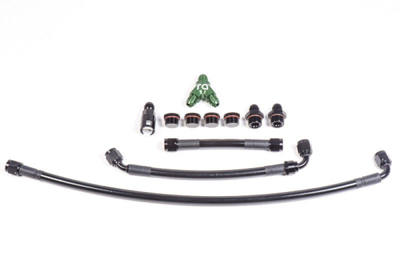 Radium Engineering 20-0334-11 07-14 Mustang GT S197 Fuel Rail Plumbing Kit