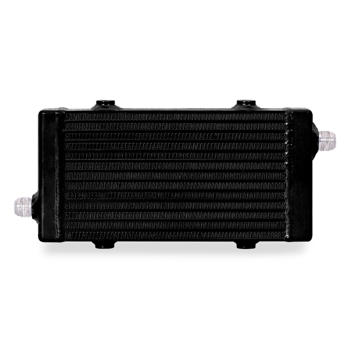 Mishimoto MMOC-SP-SBK Universal Small Bar and Plate Cross Flow Black Oil Cooler