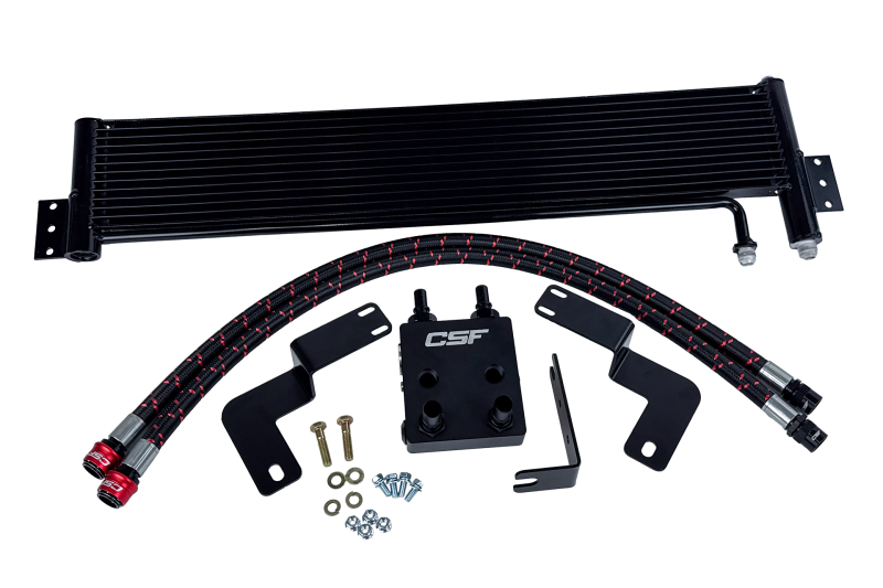 CSF 8350 2021+ Ford Bronco 2.7L EcoBoost External Transmission Oil Cooler Kit
