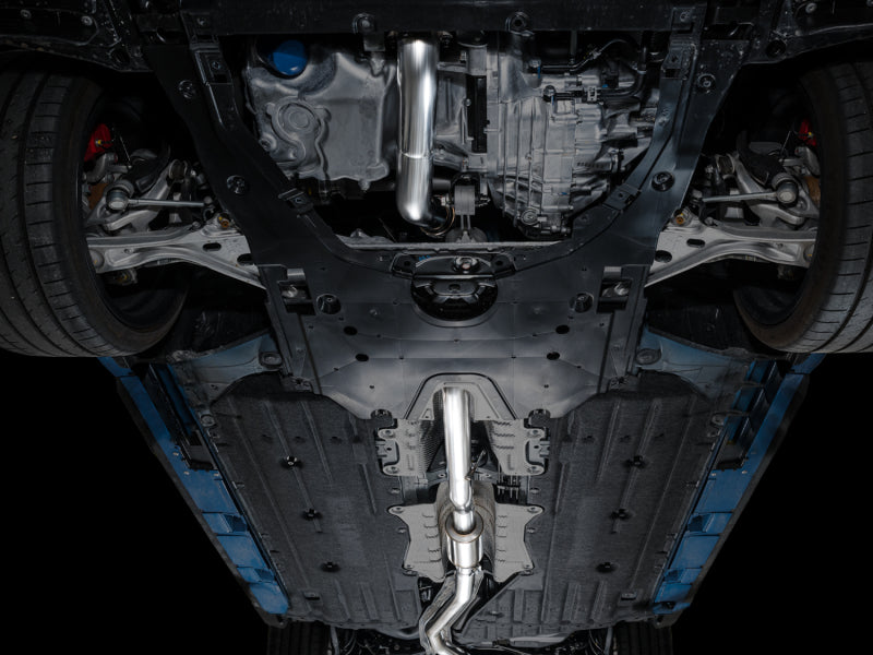 AWE Tuning 3015-53287 2023 Honda Civic Type R FL5 Touring Edition Exhaust w/ Triple Diamond Black Tips