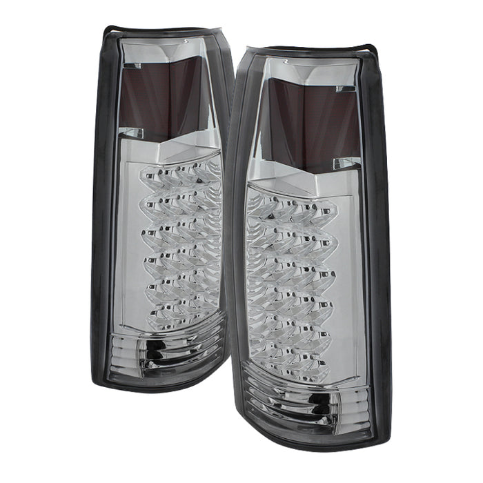 SPYDER 9022432 xTune Yukon Denali 99-00 LED Tail Lights Chrome ALT-JH-CCK88-LED-C
