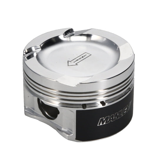 Manley Performance 646005C-6 Manley BMW N54B30 32cc Platinum Series Dish Piston Set - 84.5mm Bore