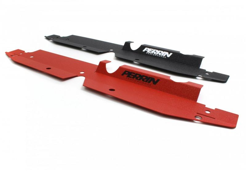 Perrin Performance PSP-ENG-512RD PERRIN 15-21 Subaru WRX/STI Radiator Shroud (With/Without OEM Intake Scoop) - Red