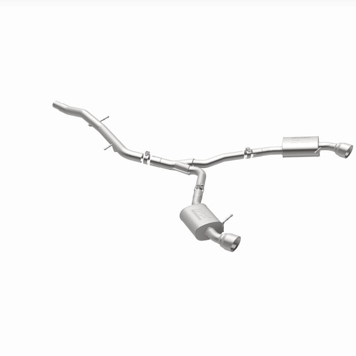 Magnaflow 19390 MagnaFlow 18-19 Audi A5 Dual Exit Polished Stainless CatBack Exhaust - 3in Main Piping Diameter