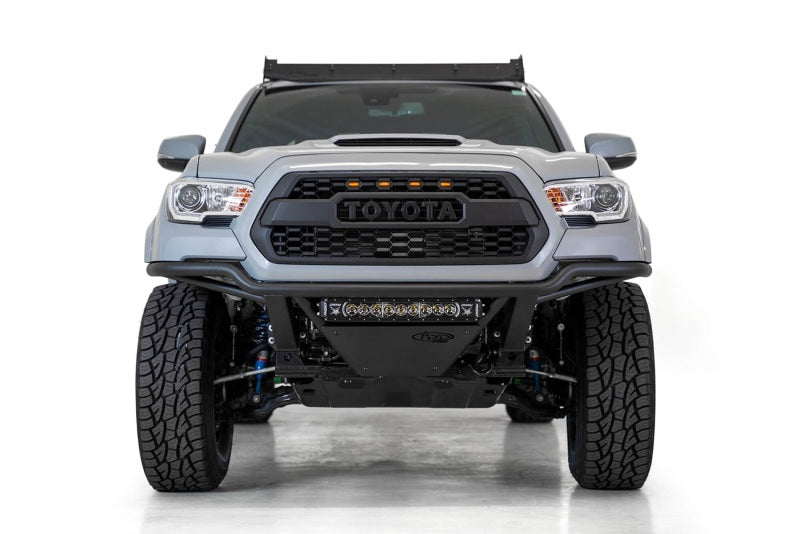 Addictive Desert Designs F688102100103 16-20 Toyota Tacoma PRO Bolt-On Front Bumper - Hammer Black