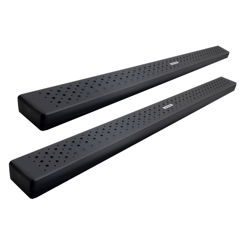 Go Rhino 6863443587T 2022 Toyota Tundra Crew Max 4dr HD Sidesteps Complete Kit w/SideSteps + Brkts - Tex. Blk