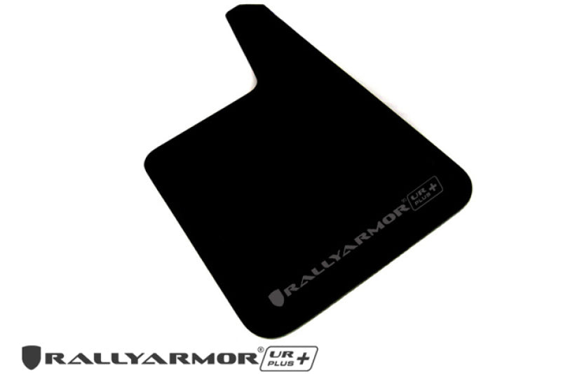 Rally Armor MF20-URP-BLK/RD Universal Fit (No Hardware) UR Plus Black UR Mud Flap w/ Red Logo