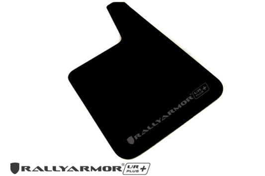 Rally Armor MF20-URP-BLK/GY Universal Fit (No Hardware) UR Plus Black UR Mud Flap w/ Grey Logo