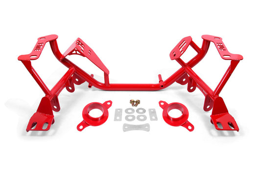 BMR Suspension KM732R BMR 79-95 Ford Mustang K-Member Standard Version w/Spring Perches - Red