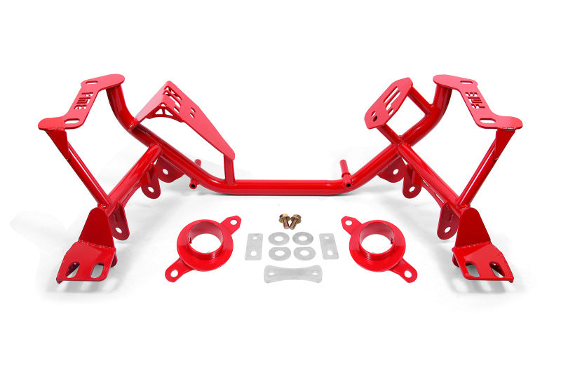 BMR Suspension KM732R BMR 79-95 Ford Mustang K-Member Standard Version w/Spring Perches - Red