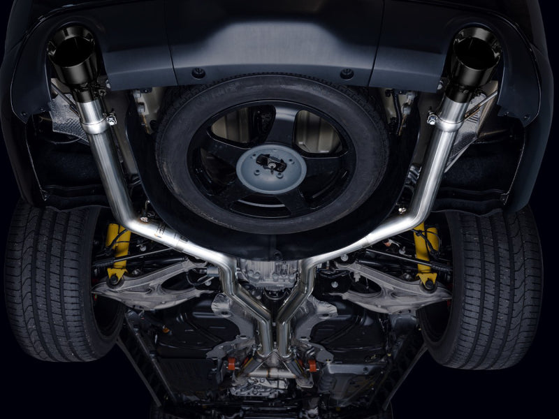 AWE Tuning 3020-33952 18-23 Dodge Durango SRT & Hellcat Track Edition Exhaust - Diamond Black Tips