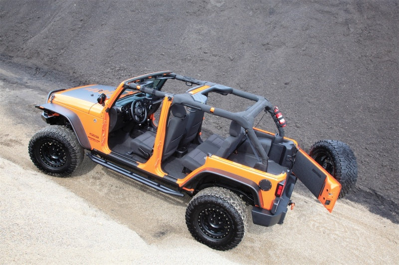 BedRug BTJK07F4 07-16 Jeep JK Unlimited 4Dr Front 4pc BedTred Floor Kit (Incl Heat Shields)