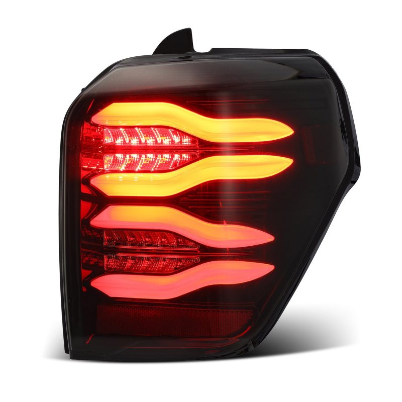 AlphaRex 690010 10-21 Toyota 4Runner PRO-Series LED Tail Lights Jet Black