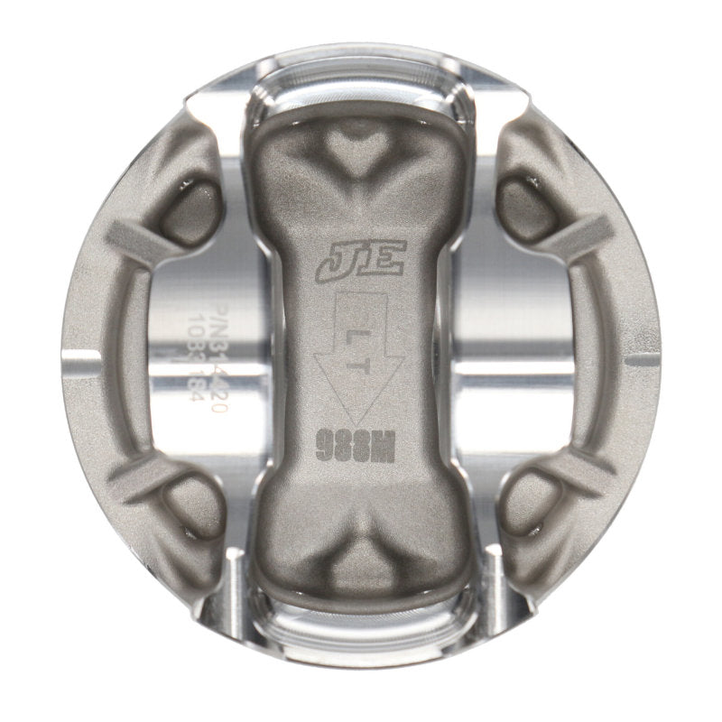 JE Pistons 353907 Gen 3 Coyote 5.0L 3.701in Bore 12:1 CR 5.86cc Dome Pistons - Set of 8 Pistons