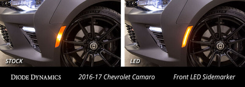 Diode Dynamics DD5063 16-21 Chevrolet Camaro LED Sidemarkers Smoked (set)