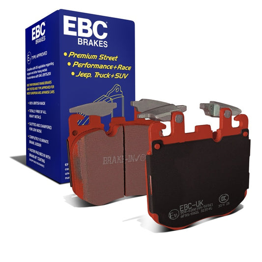 EBC DP32304C 2019+ BMW X5 3.0T / 2020+ BMW X6 4.4TT M50 (G05/G06/G07) Redstuff Front Brake Pads