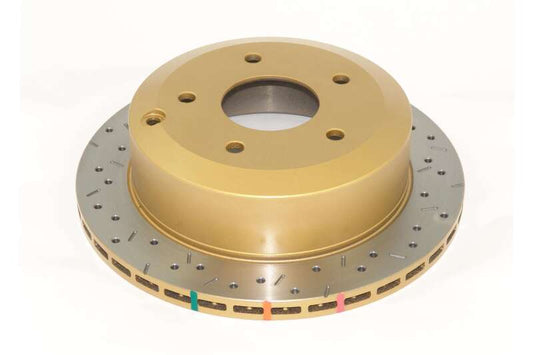 DBA DBA42021XS 05 Pontiac GTO Rear Slotted & Drilled 4000 Series Rotor