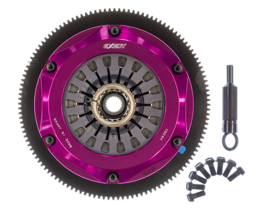 Exedy FM022HD 2004-2014 Subaru Impreza WRX STI H4 Hyper Twin Cerametallic Clutch Sprung Center Disc Pull