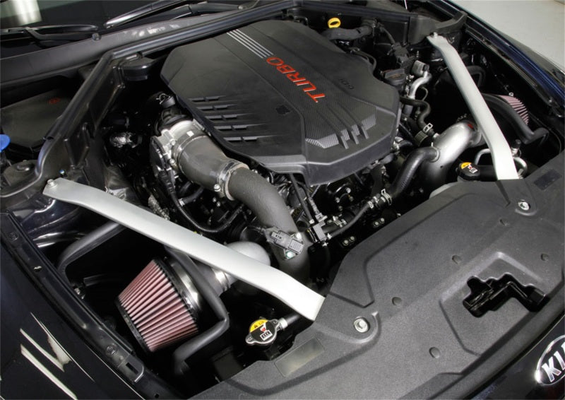 K&N Engineering 69-5318TS K&N 2018 Kia Stinger 3.3L Turbo Typhoon Air Intake