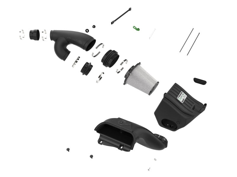 aFe 53-10033D 15-24 Ford F-150 EcoBoost V6 2.7L/3.5L (tt) Quantum Cold Air Intake System w/ Pro DRY S Filter