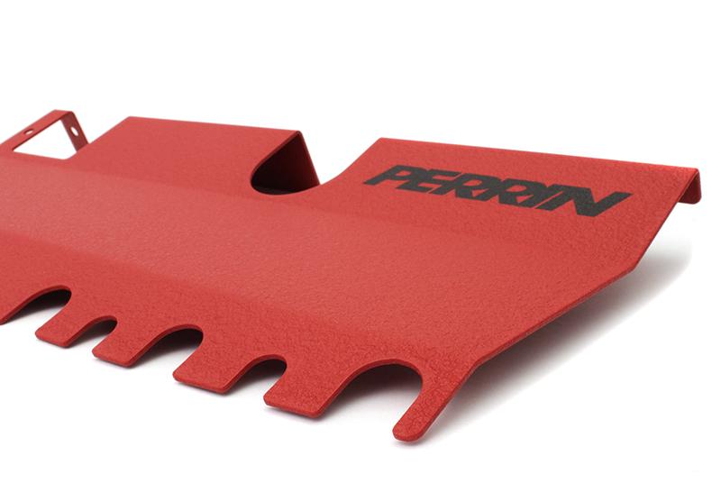 Perrin Performance PSP-ENG-512RD PERRIN 15-21 Subaru WRX/STI Radiator Shroud (With/Without OEM Intake Scoop) - Red